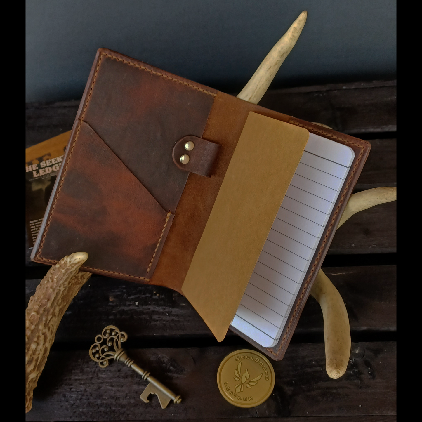 The Seeker's Ledger - Field Notes Cover - Passport Cover 208