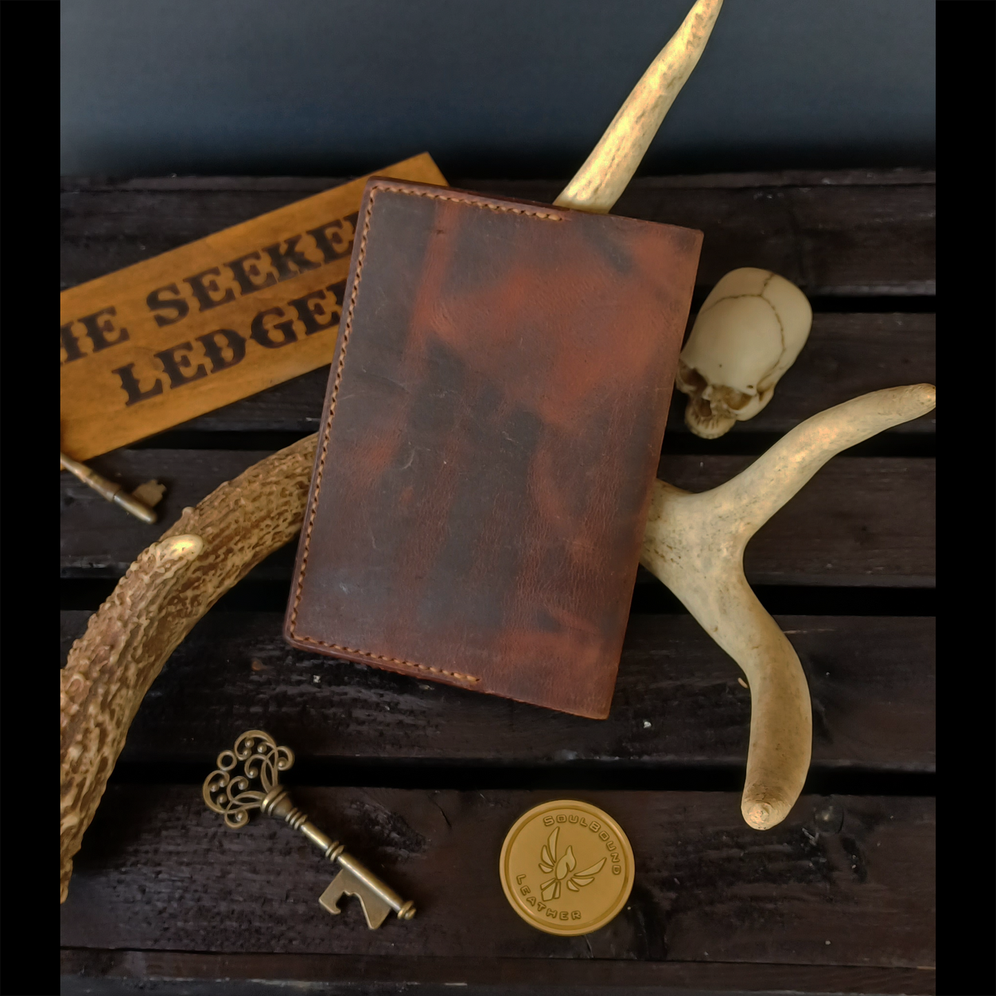 The Seeker's Ledger - Field Notes Cover - Passport Cover 208