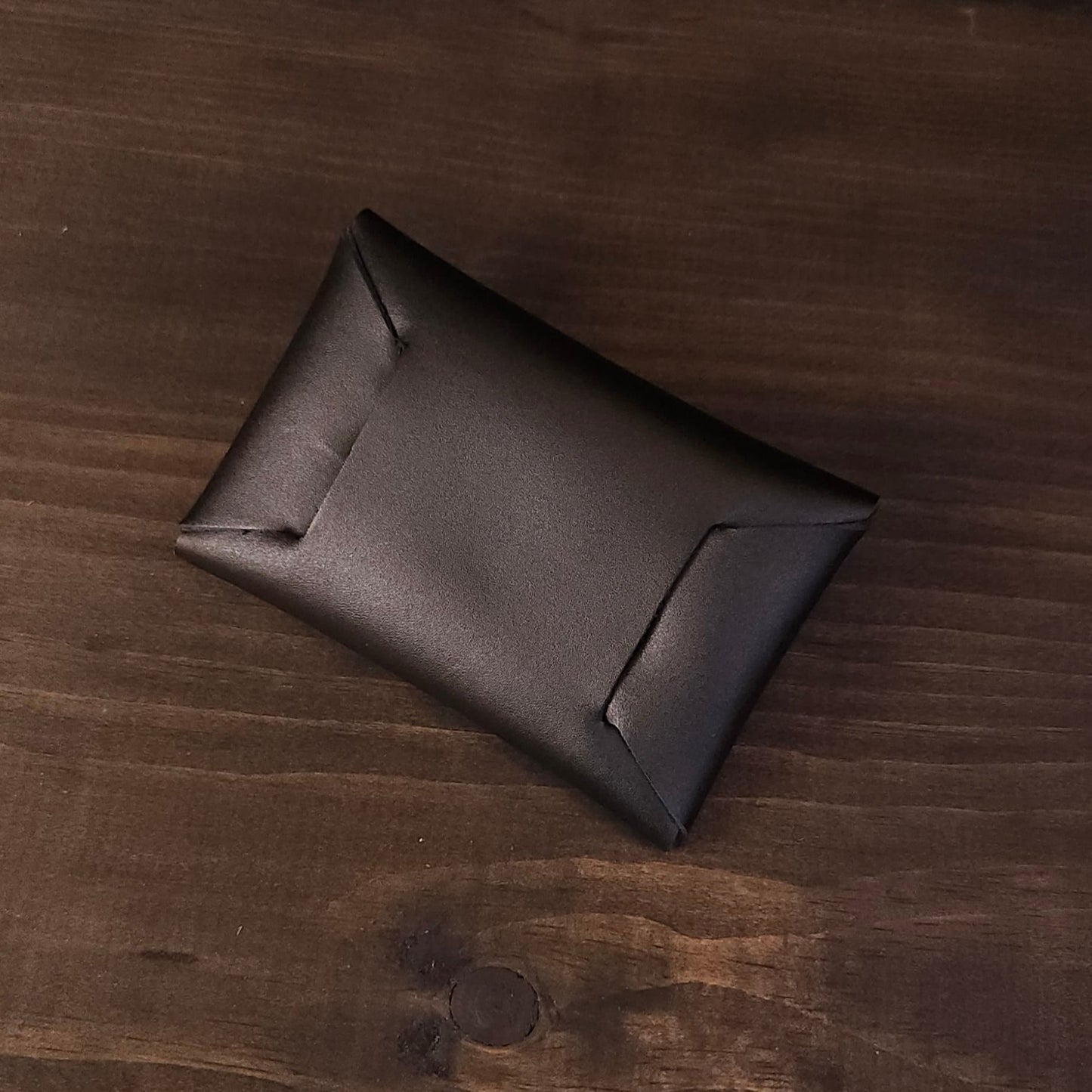 Origami Wallet. Black. With Snap. 69