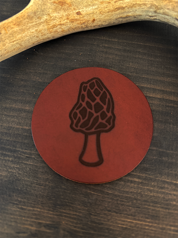 Morel Mushroom Coasters #186