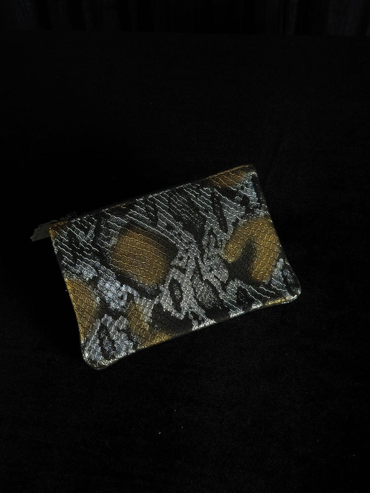 Whisper Leather Card Pouch - Zipper Card Holder - SoulBound #251