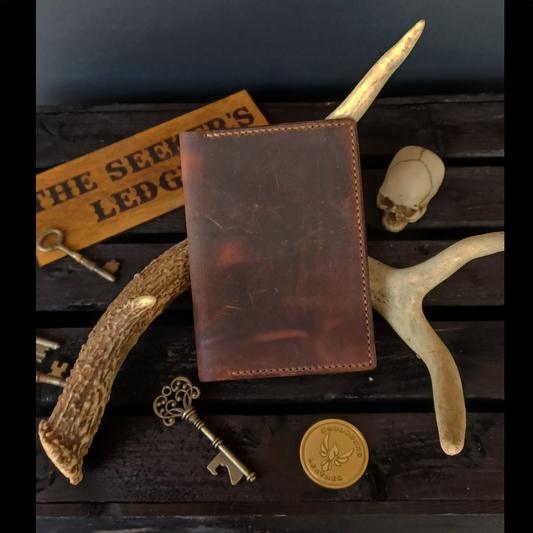 The Seeker's Ledger - Field Notes Cover - Passport Cover 208