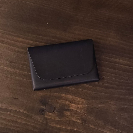 Origami Wallet. Navy Blue. No Snap. 84