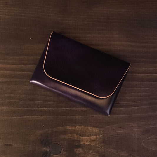 Origami Wallet. Mottled Purple. No Snap. 82