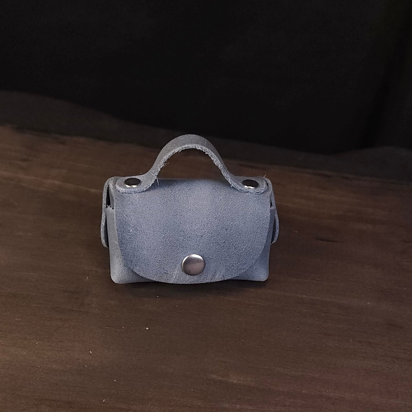 Baby Doll Purse Slate Blue 94