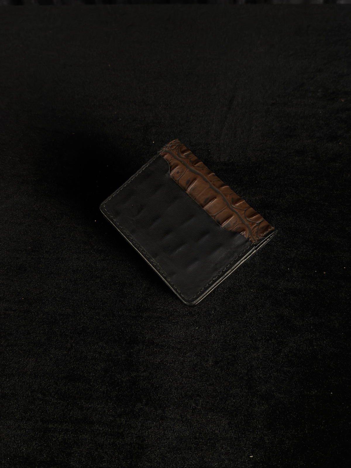 Revenant Embossed Gator Leather Wallet - Lined - Kangaroo Leather | SoulBound #246