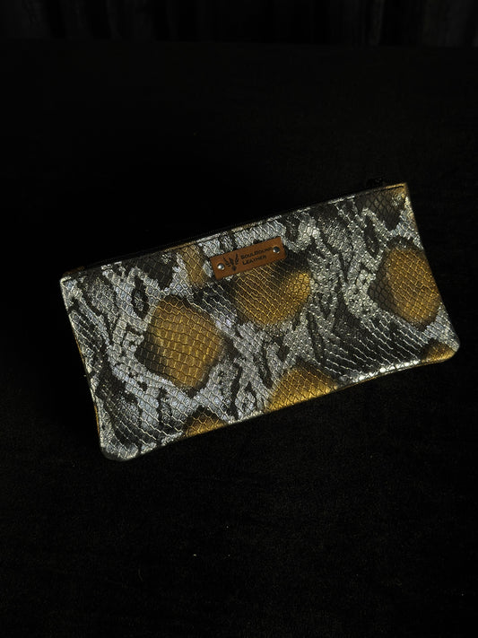 Whisper Leather Money Bag - Zipper Pouch - SoulBound #253